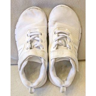 NEWFEEL迪卡儂 白色球鞋 運動鞋 休閒鞋 女童 男童 二手
