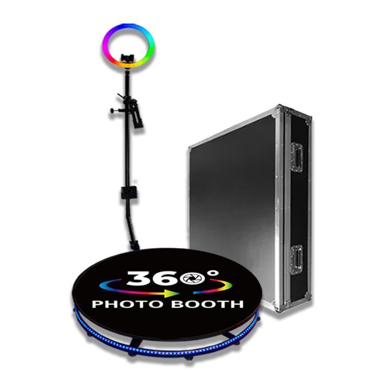 110V -220v360環繞拍攝轉臺轉盤裝置照相自動旋轉360 photo booth攝影   財路幸福百貨店