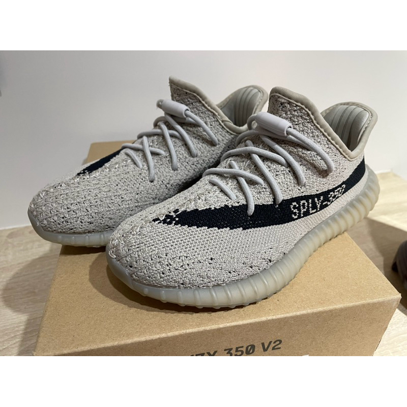 【二手/落地一次】童鞋 adidas yeezy boost 350 v2 kids HP7872  19公分