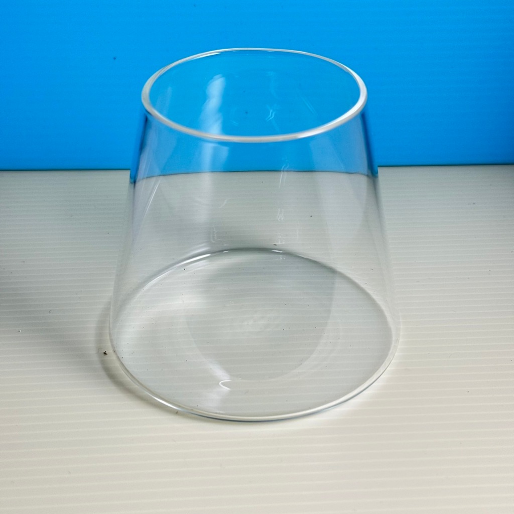 【蠟材行】350透明富士山玻璃杯 | 玻璃杯 燭杯 蠟燭材料 蠟燭DIY