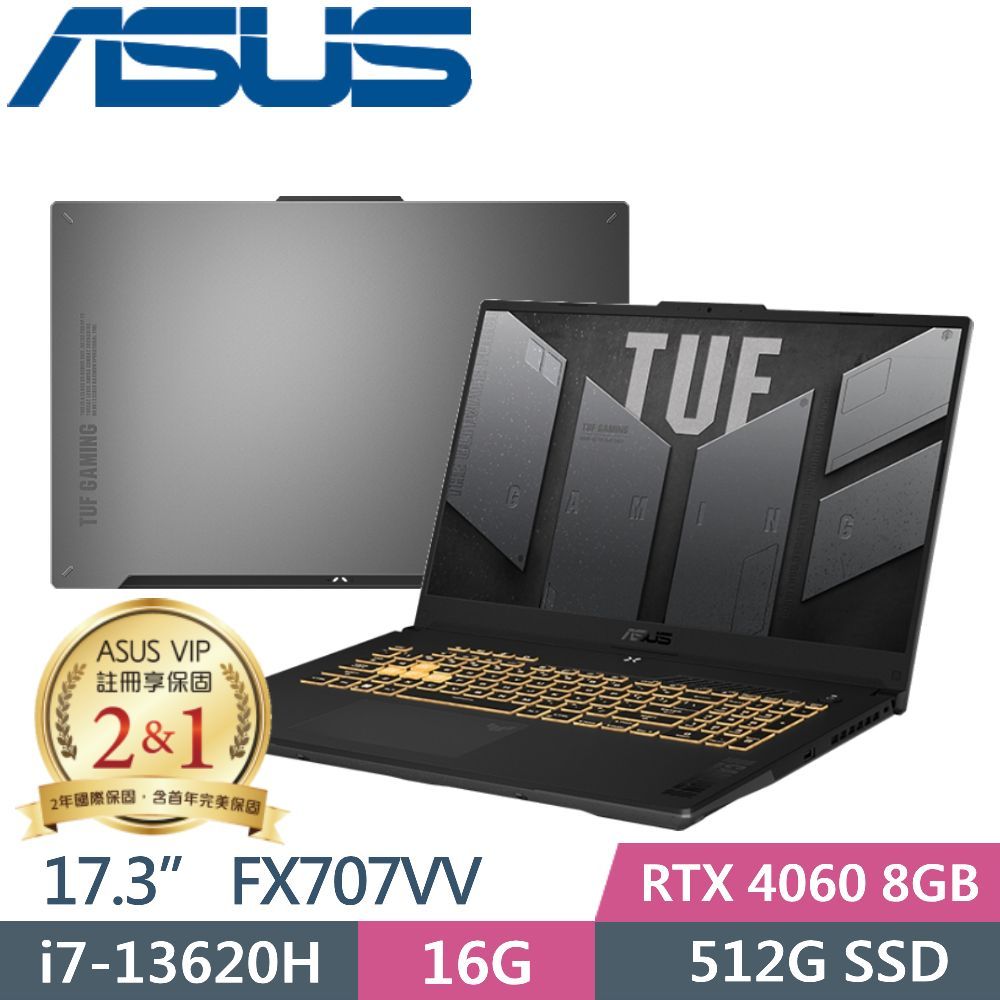 ASUS TUF Gaming F17 FX707VV-0042B13620H FX707VV-0042B