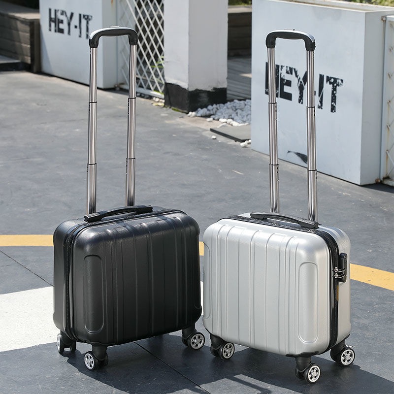 18吋旅行箱/行李箱 小型拉桿箱 兒童旅行箱 萬向輪 堅韌抗壓拉桿箱 18吋輕便登機箱 帶筆電隔層 擴容 出差出國行李箱