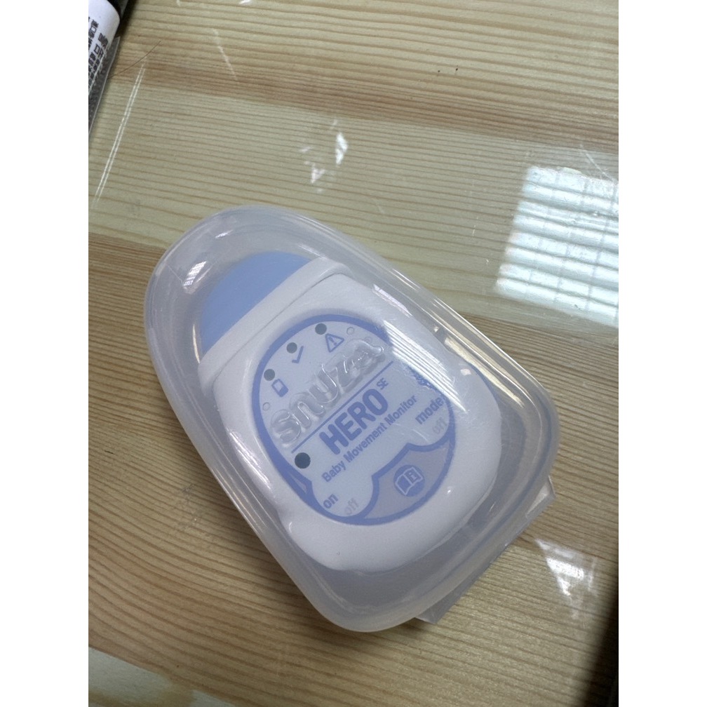 ［二手]9.5成新2018年款完整包裝藍色日文版Snuza HERO SNH-01 嬰兒呼吸動態監測器/新生兒照顧神器