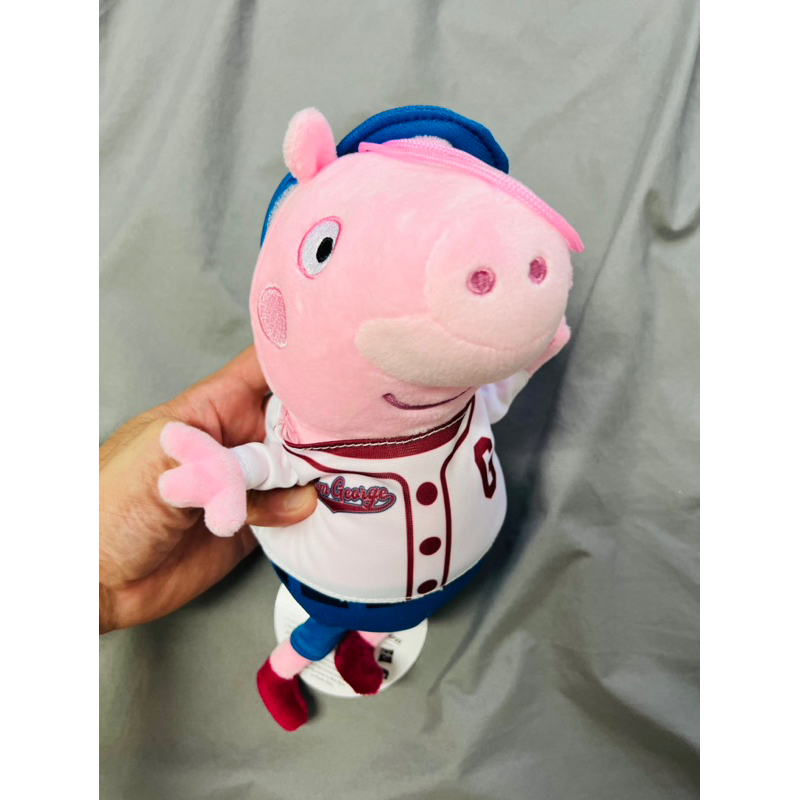 正版 佩佩豬 娃娃 6吋 正版 絨毛娃娃 喬治 粉紅豬小妹 20cm
