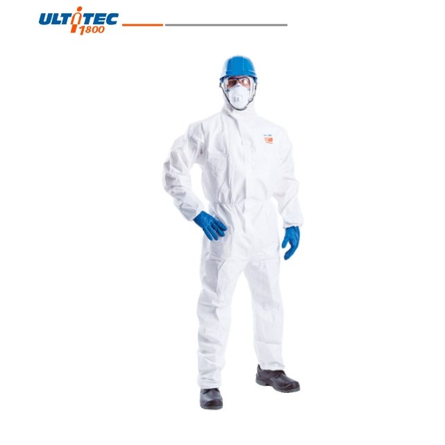 優特達 D級防護衣 連身防護衣 防液體噴濺 化學防護服 ULTITEC-1800