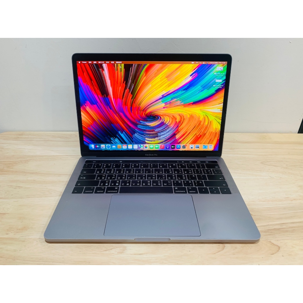 台中 2016年 MacBook Pro 13吋 i5 (2.9) 8G 512G 太空灰 灰色 蘋果電腦 37次