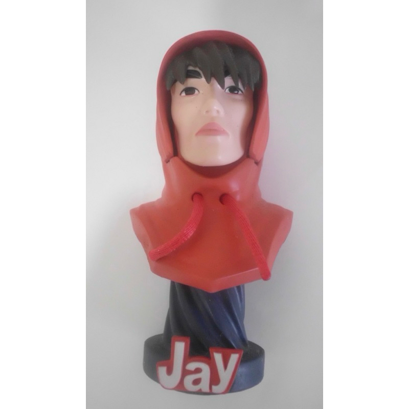 周杰倫胸像公仔 范特西 oh!my jay