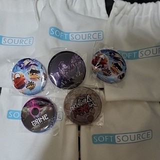 最新！電玩展 SOFT SOURCE 小袋 徽章 胸章 周邊 ！