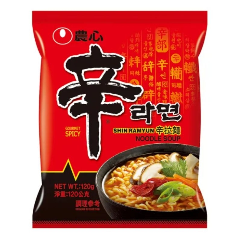 NONG SHIM 農心辛拉麵(120g)/包