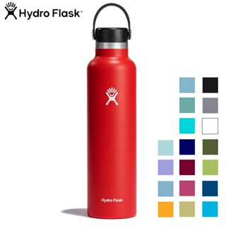 【Hydro Flask 美國】 標準口真空保溫鋼瓶 24oz/710ml 多色 運動水壺 保溫瓶 HFS24SX