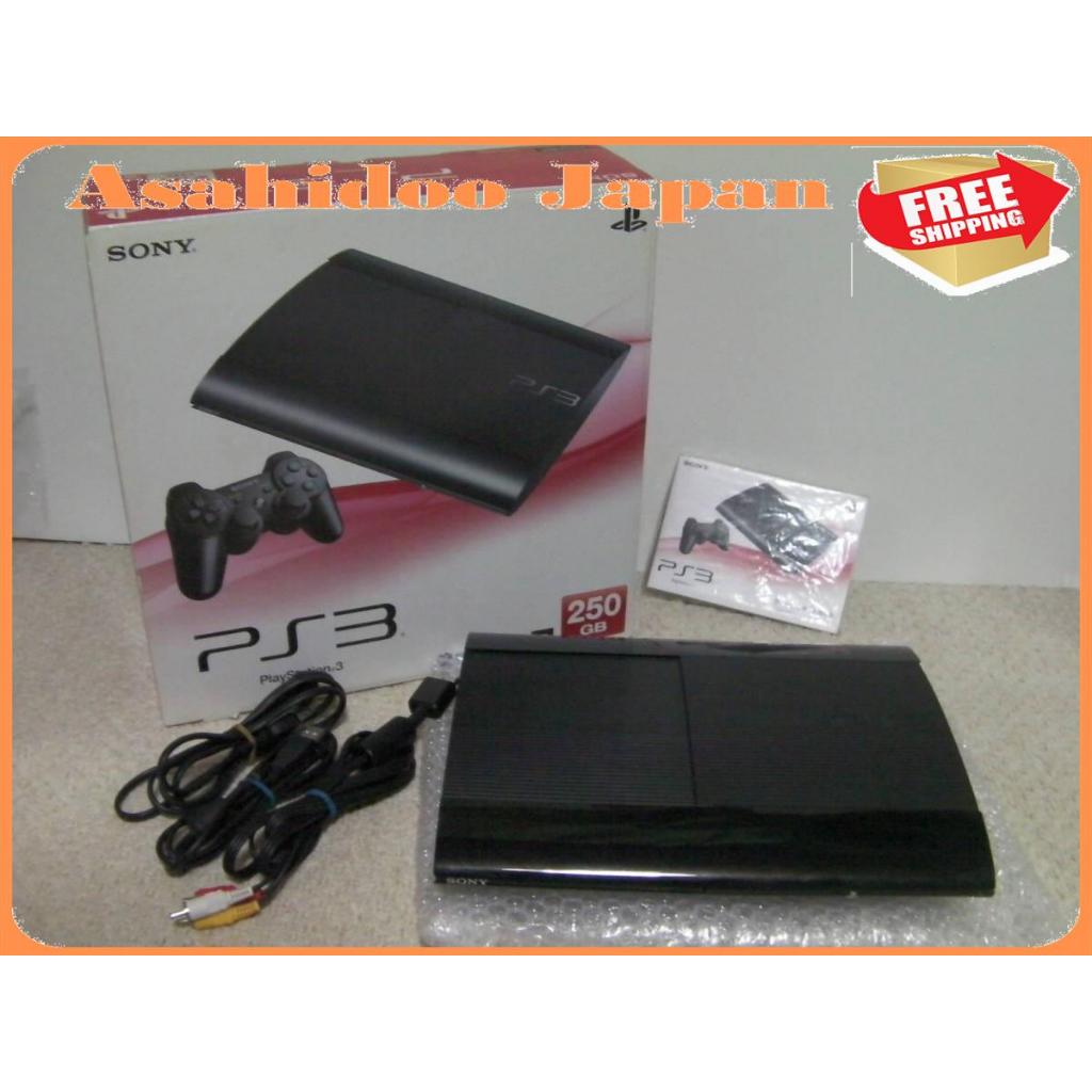 [二手] PS3 PlayStation3 主機 炭黑 250GB (連盒) CECH-4200B [日本直送]
