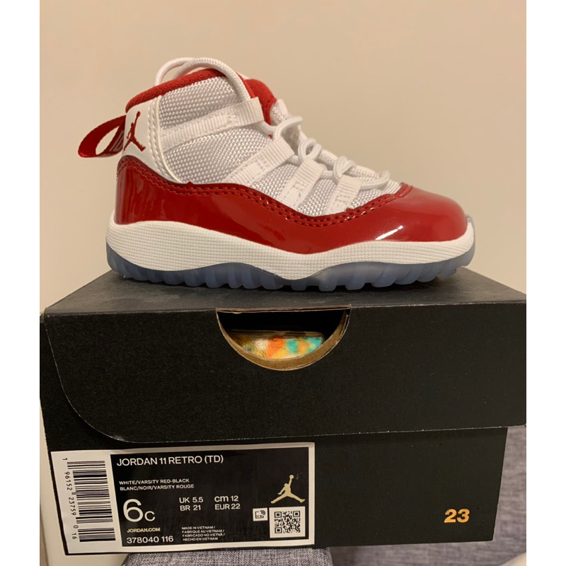 Nike Air Jordan 11 Retro (TD) 小童 籃球鞋 378040-116