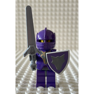 LEGO樂高 二手 絕配 城堡系列 8877 8876 未來騎士 紫色騎士 騎士 cas269