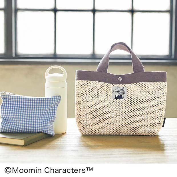 🌻晴光小舖🌻(現貨)Moomin 嚕嚕米 姆明 小不點 亞美 編織包 便當袋 手提袋 日雜MOOK附錄
