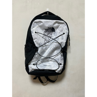 北臉 the north face 後揹包 書包 電腦包 黑白