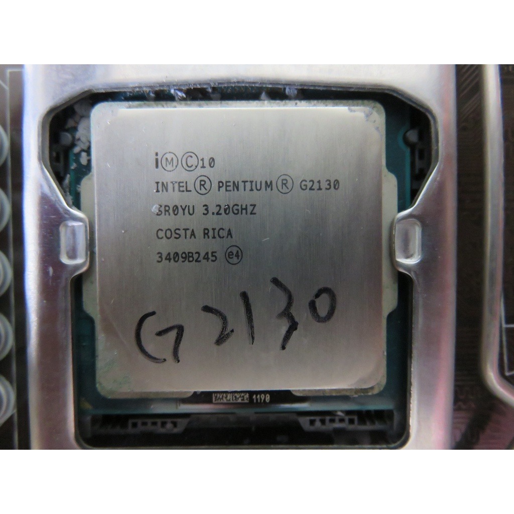 C.1155CPU-Intel Pentium G2130 3M 快取記憶體，3.20 GHz  直購價50