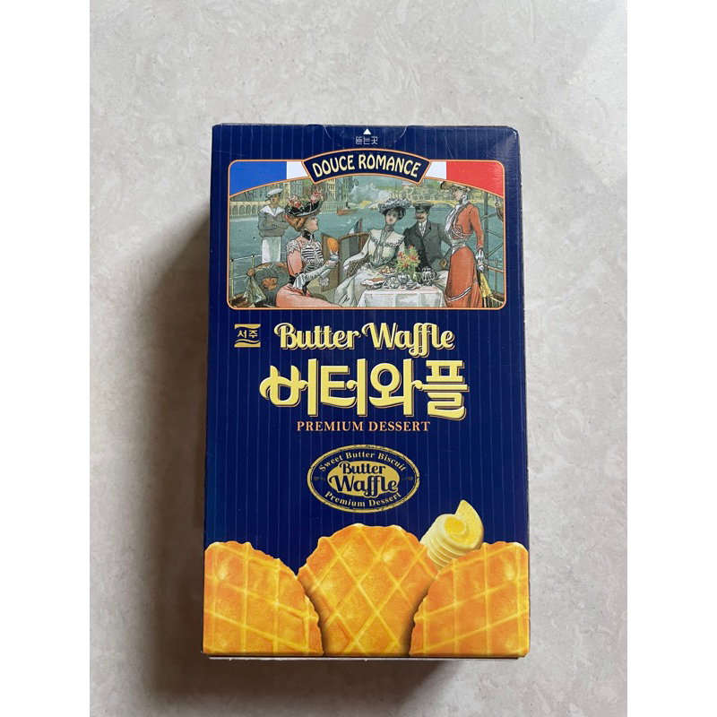 現貨 特價 韓國🇰🇷SEOJU 奶油鬆餅餅乾 55g /盒 奶油鬆餅 華夫餅🧇 韓國餅乾