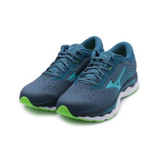 MIZUNO WAVE SKY 5 男 跑步鞋 藍綠 J1GC210226 【S.E運動】