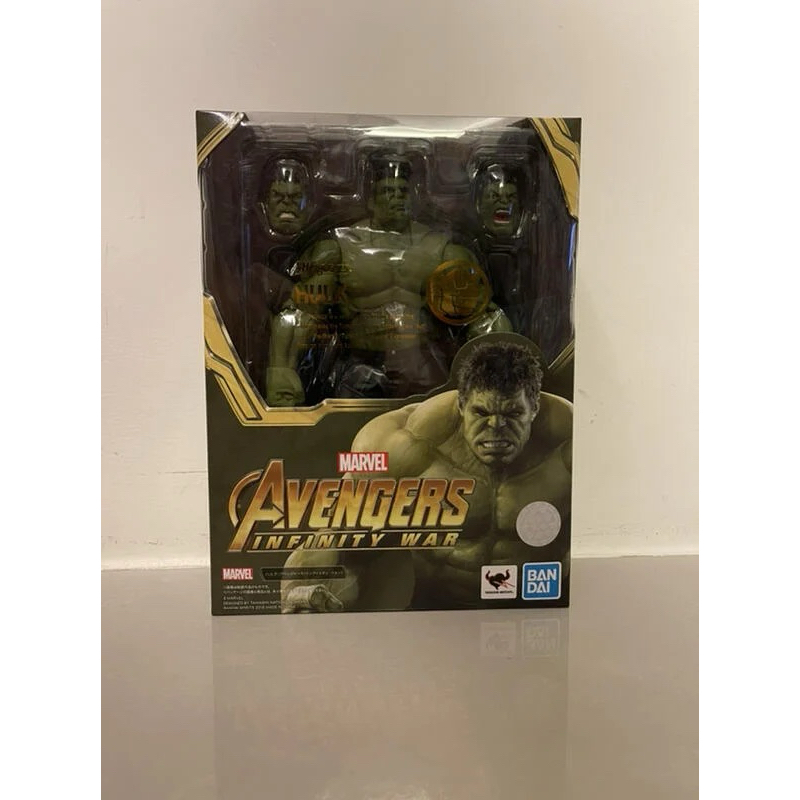 Bandai 萬代 代理版 S.H.Figuarts SHF 復仇者聯盟3 無限之戰 浩克 HULK 可動 完成品