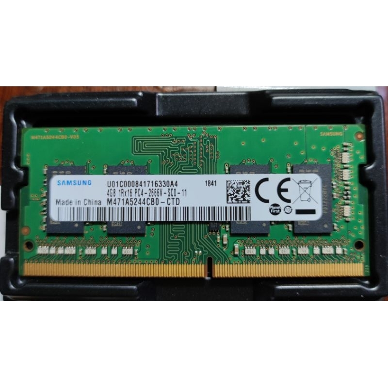 三星 筆電 DDR4 2666 4GB 記憶體 RAM 4G NB M471A5244CB0-CTD