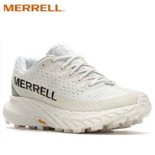 【MERRELL 美國】AGILITY PEAK 5 男戶外輕量越野鞋 白 ML068049 登山鞋 黃金大底 郊山鞋
