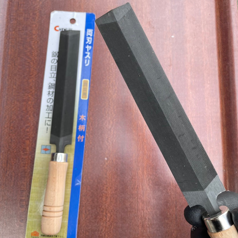 台灣出貨 CHNLIU壺牌 高品質 菱形鋸銼銼刀 手工木工鋸專用銼整形銼刀