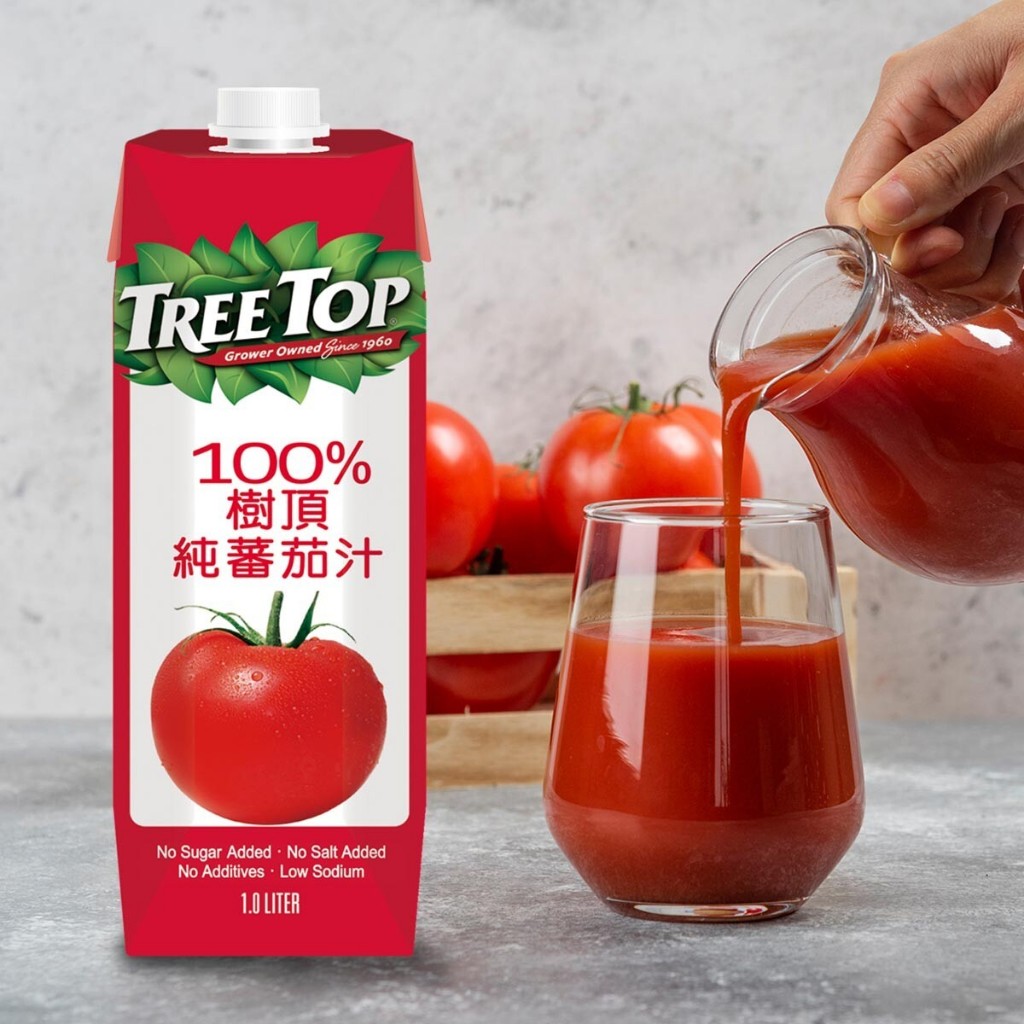Tree top 樹頂100%純蕃茄汁(1000ml)  即期出清~