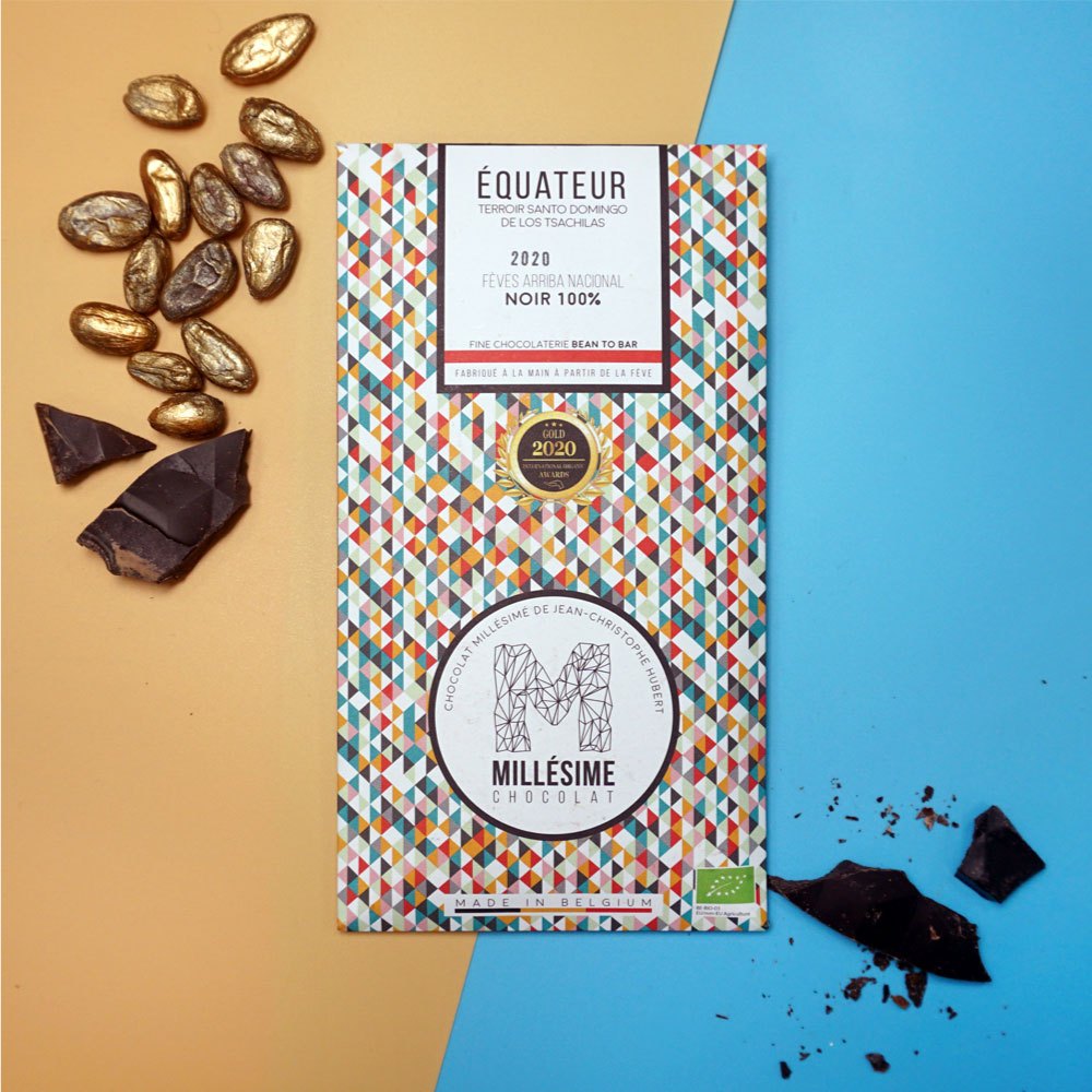 MILLESIME 厄瓜多爾100%黑巧克力片