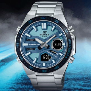 折扣私訊 CASIO 卡西歐 EDIFICE 10年電力計時手錶 EFV-C110D-2B