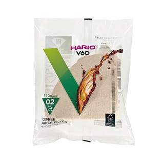 送耳掛架 Hario V60 錐形濾紙 VCF-02 110入 無漂白 濾紙 原色濾紙 咖啡濾紙 ✿國際電通✿