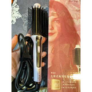 🌟快速出貨🌟羅葳詩 九排式兩用電熱造型梳 近全新