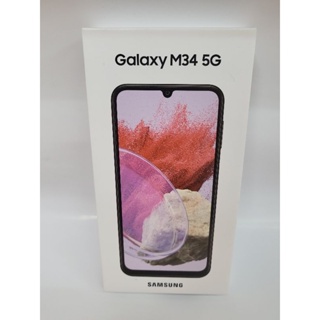全新未拆 SAMSUNG Galaxy M34 5G (6G/128G 128GB) 銀色 台灣公司貨 原廠保固