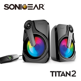 ㊣【SonicGear】/TITAN 2/ 炫彩USB 2.0多媒體音箱