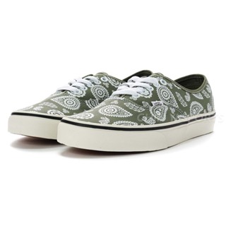 vans authentic 經典 帆布 滑板 休閒鞋 變形蟲 軍綠色 男款 vn000bw5olv