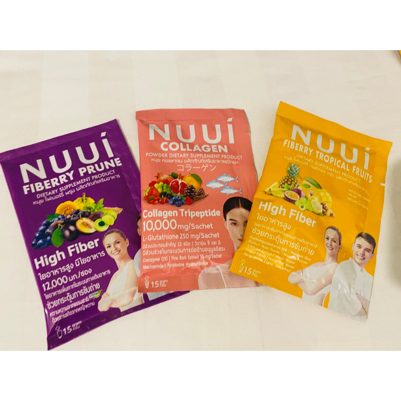 （4/1回國寄出）泰國 🇹🇭 代購 NUUI 膠原蛋白 西梅纖維順暢酵素  小紅書 推薦 酵素 西梅酵素 綜合蔬果