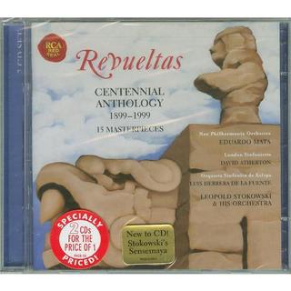 拉丁古典-Silvestre Revueltas-Centennial Anthology- 2CD,全新,54