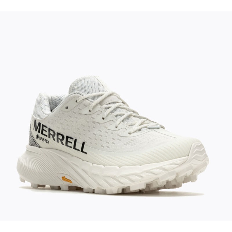 【MERRELL 美國】AGILITY PEAK 5 GORE-TEX 女戶外輕量越野登山健行鞋 白 ML068084