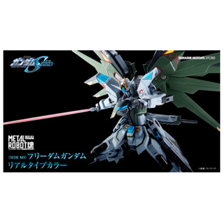 日本🇯🇵 日版 機動戰士鋼彈 魂商店 METAL ROBOT魂 超合金 自由鋼彈 正義鋼彈 擬真型配色 含運輸箱 現貨