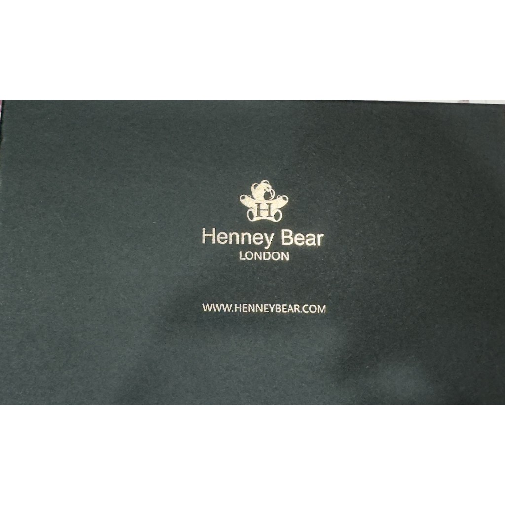 (全新自售) Henney Bear 陪伴小熊短夾錢包