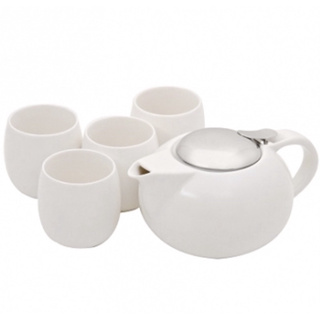 【全新】HOLA 愛格爾一壺四杯茶具組-白