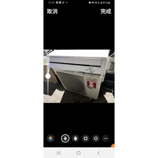 2017年，超級新～二手中古禾聯2.8噸變頻冷暖分離式冷氣，2017年，型號HO-NP72H，保固3個月，請詢問大戶藥師
