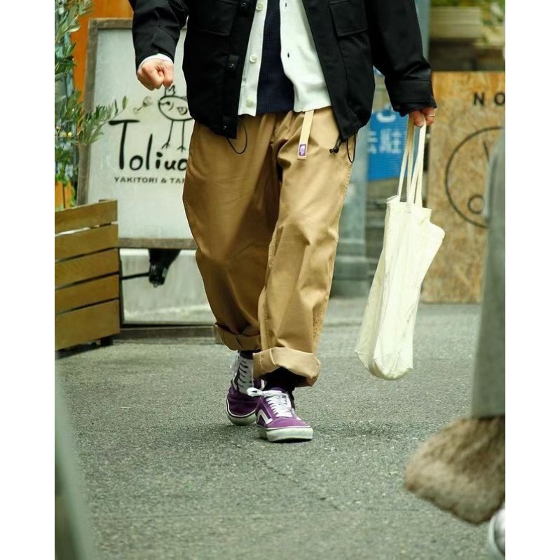 THE NORTH FACE PURPLE LABEL Wide Tapered pants 紫標 北臉 長褲