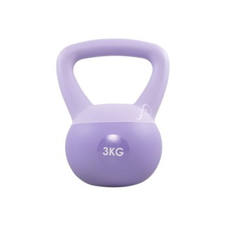 軟式壺鈴3公斤(3KG/深蹲/包膠/Kettlebell/拉環啞鈴/甩啞鈴)