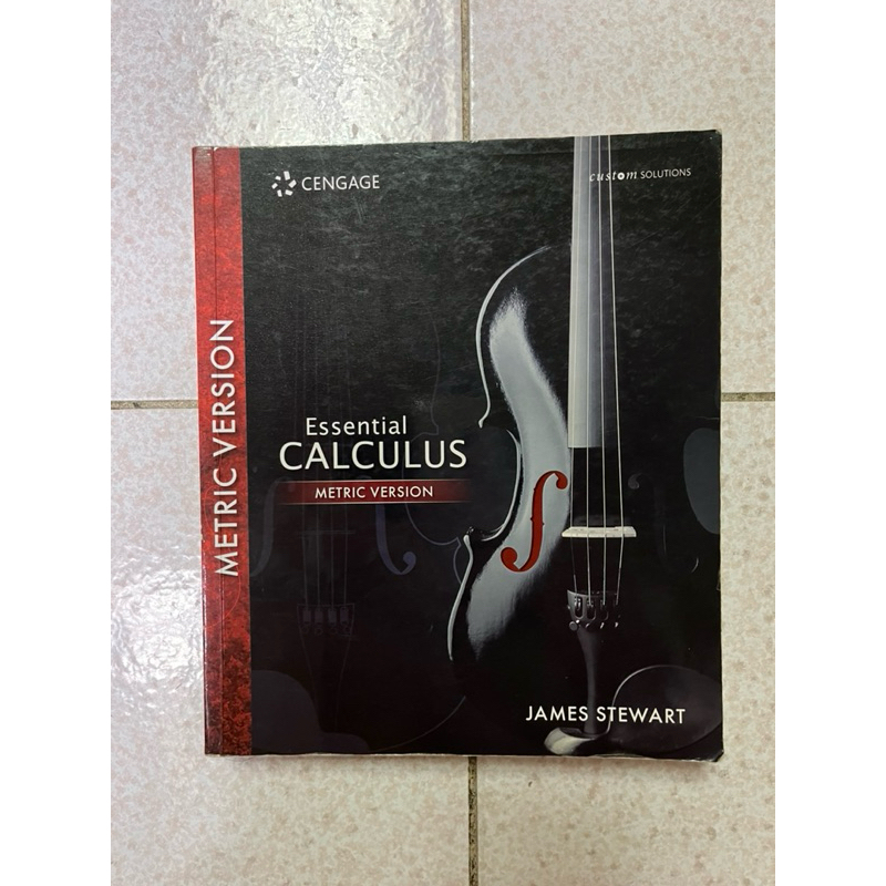 Essential Calculus Metric Version (James Stewart)