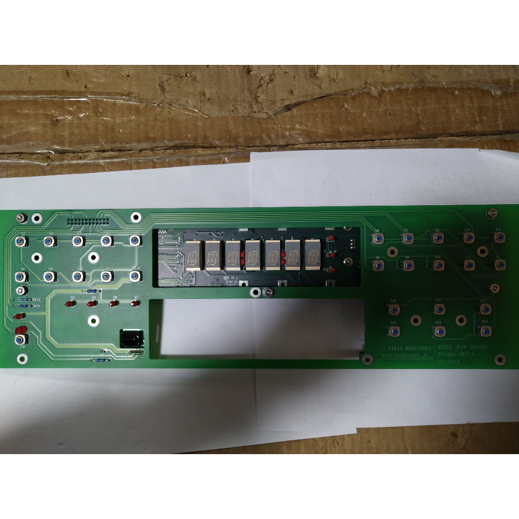 KRELL-SACD面板PCB控制板(二手)(請先詢問再下標)