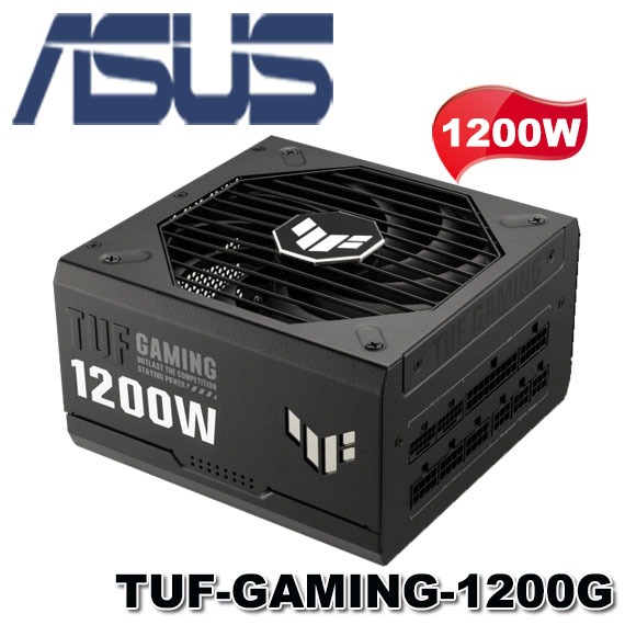 【3CTOWN】含稅 ASUS 華碩 1200W TUF-GAMING-1200G 金牌 全模組 ATX3.0電源供應器