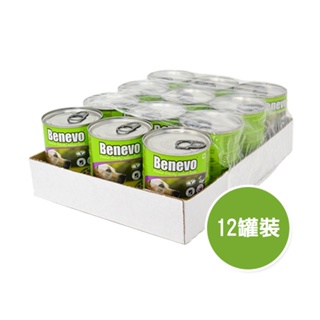 Benevo倍樂福 英國素食認證 犬貓主食罐頭 354g 12罐 最新效期2026/3月 純素貓罐頭 素食狗罐頭 餐罐