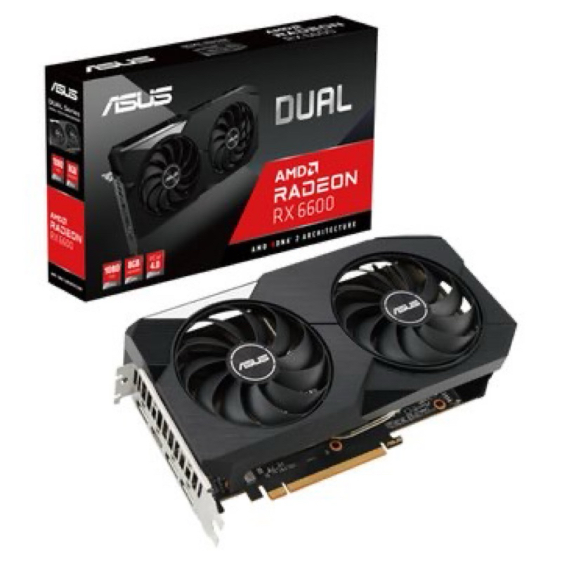 ASUS Dual Radeon™ RX 6600 8GB GDDR6