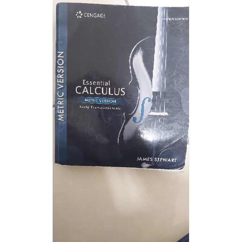 essential calculus metric version 微積分