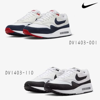＊立航高爾夫＊Nike Air Max 1 男女鞋 #DV1403-001 / #DV1403-110,藍紅 / 黑白